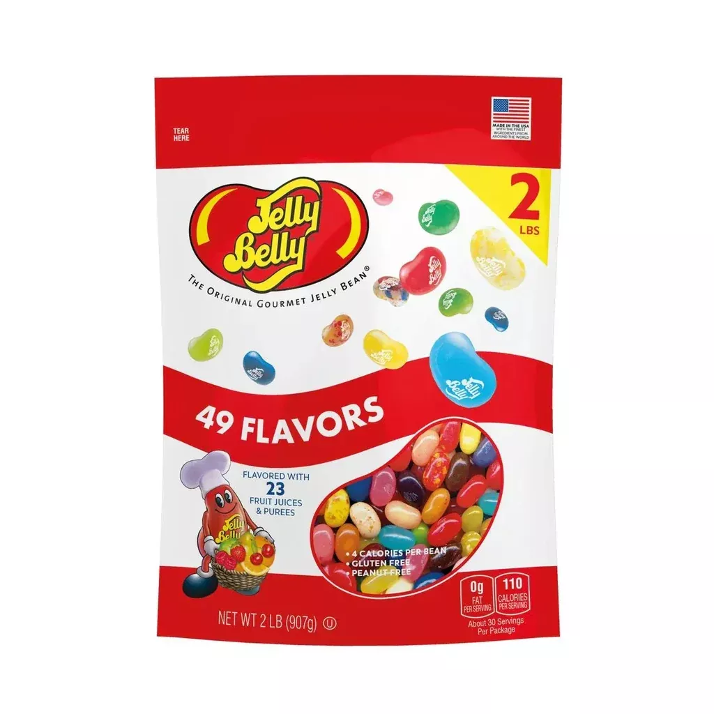Jelly Belly 49 Flavors, 2 lbs.
