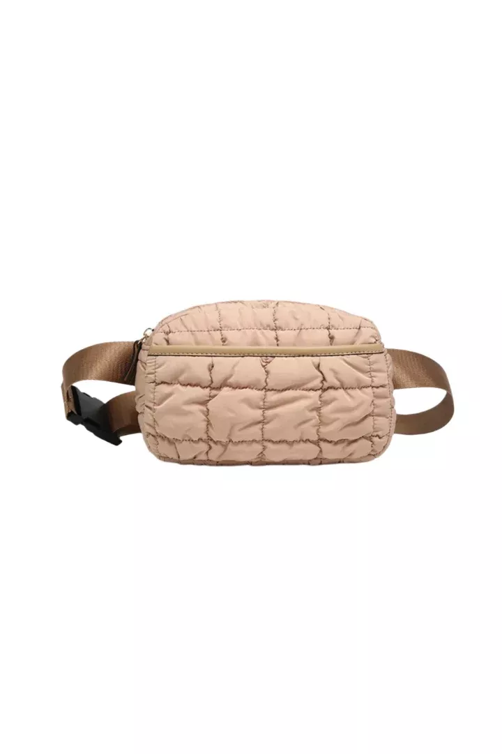 Jen & Co Chrissy Quilted Puffy Belt Bag