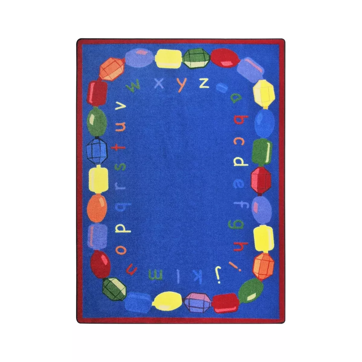 Joy Carpets Baby Beads Rug, Multi, 3'10" x 5'4"