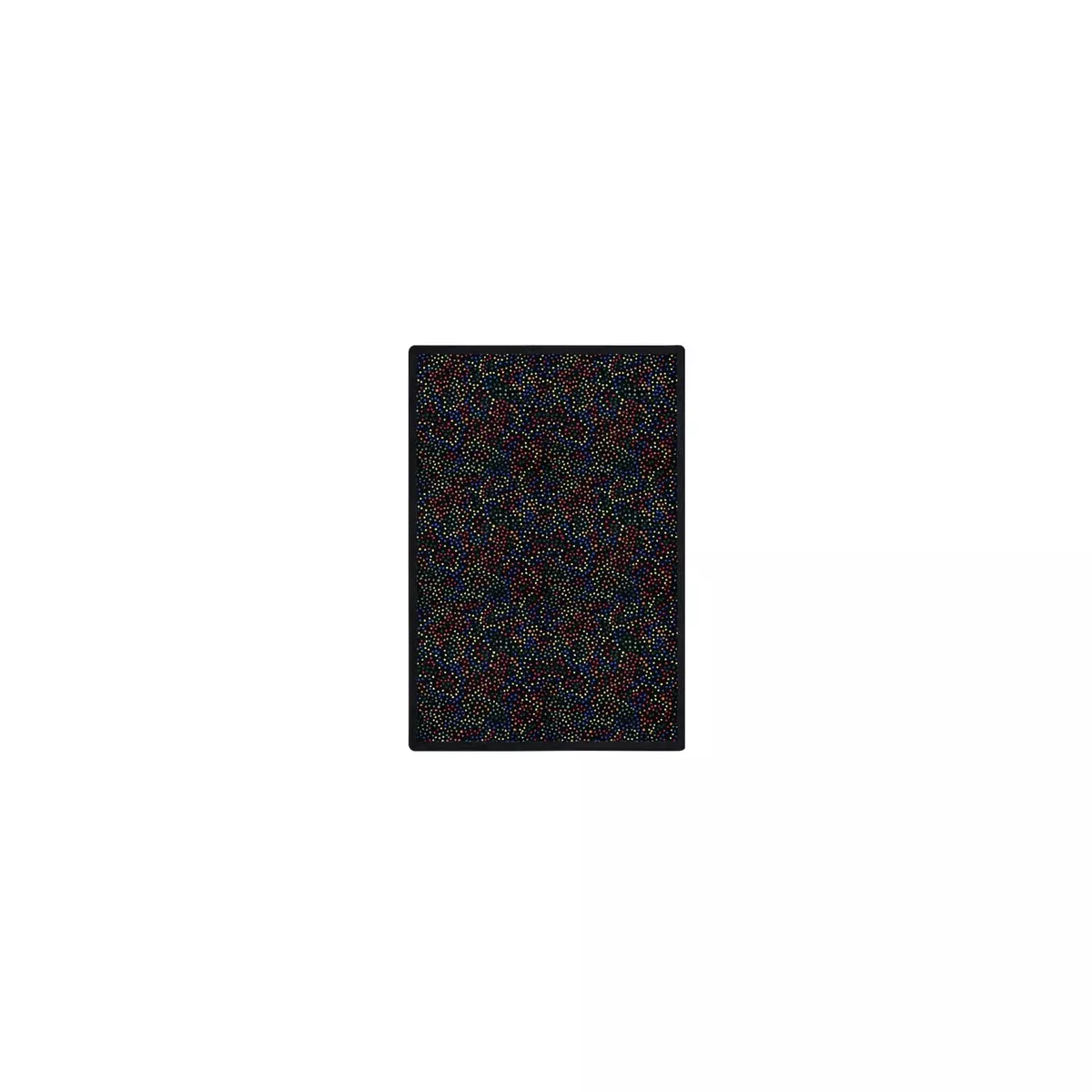 Joy Carpets Dots Aglow 7'8" x 10'9" Area Rug in Color Multi