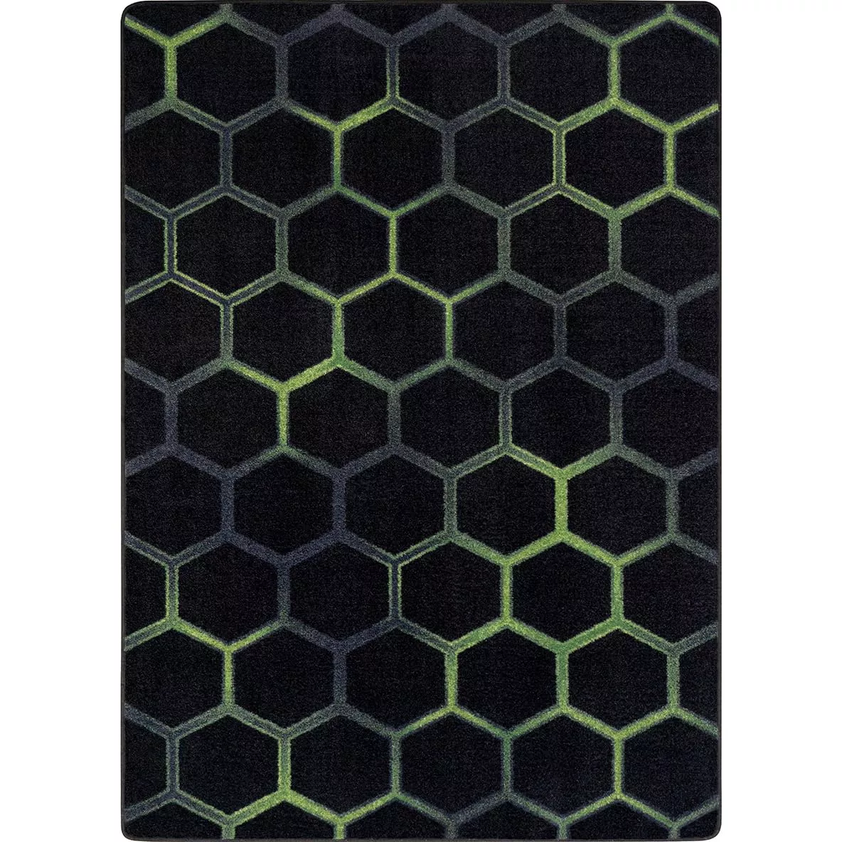 Joy Carpets Kid Essentials Breakout Emerald 3'10" x 5'4" Area Rug