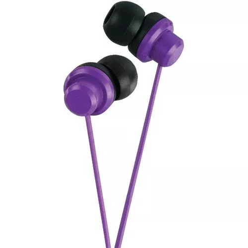 JVC HAFX8V RIPTIDZ Inner-Ear Earbuds (Violet)