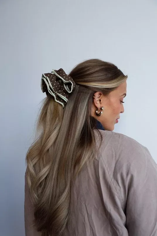 Kaxi Polka Dot Oversized Scrunchie