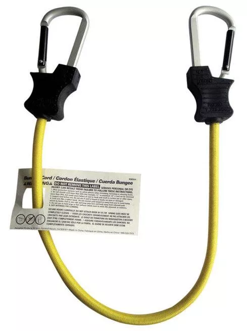 Keeper Braided Bungee Cords - Carabiner Clip