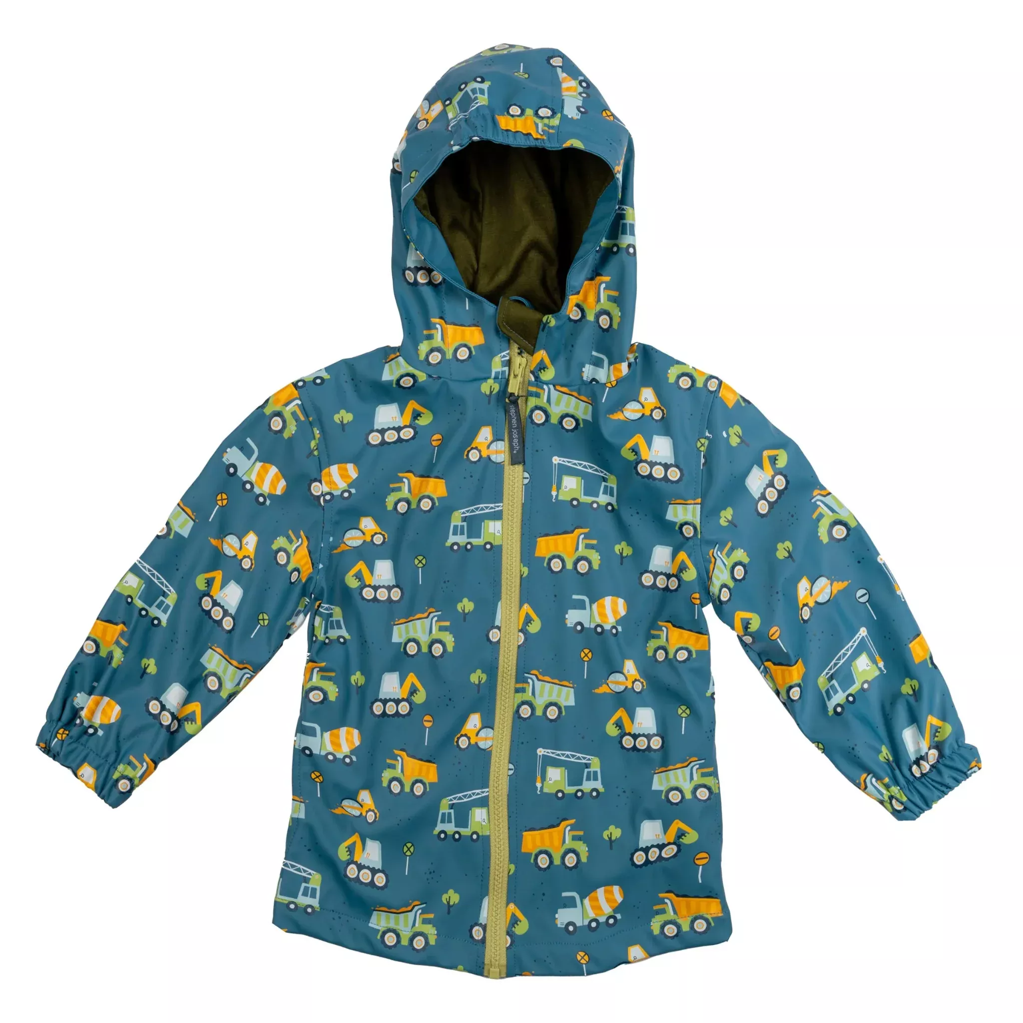 Kid's Construction Raincoat
