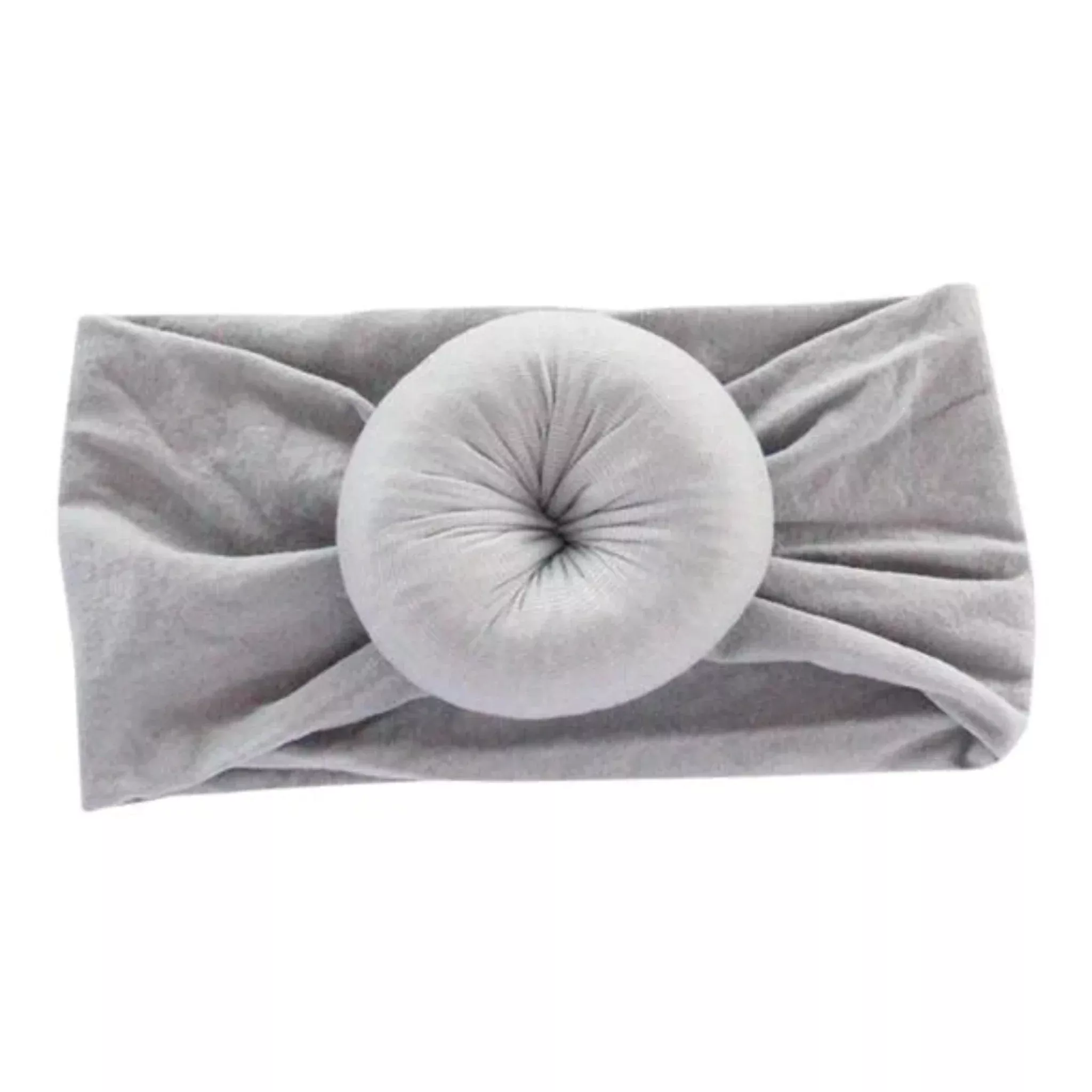 Koala Gray Turban Headwrap