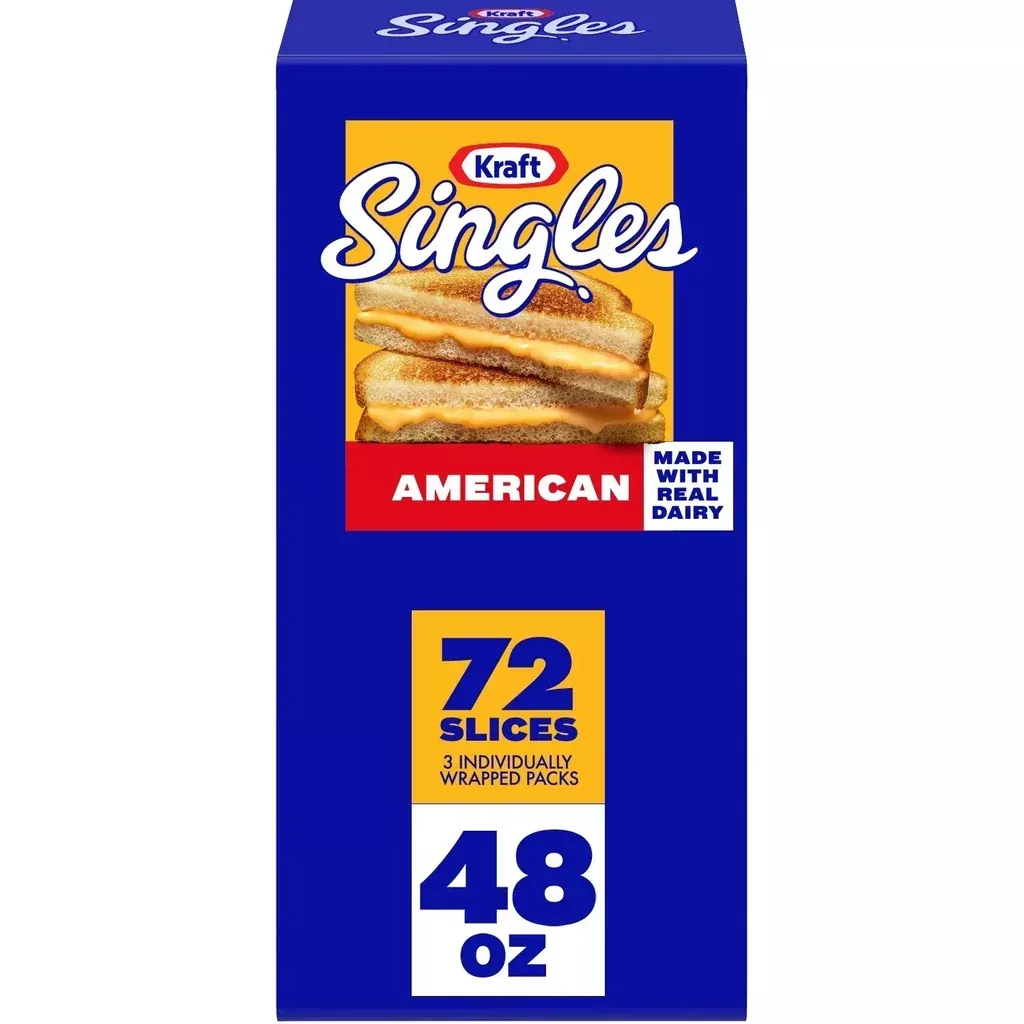 Kraft Singles American Cheese Slices 3 lbs., 72 ct.