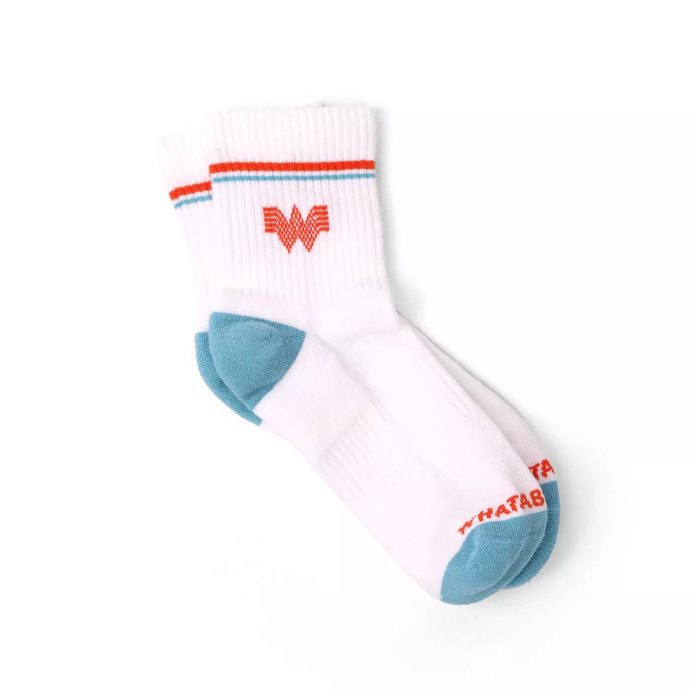 Light Blue Athletic Sock