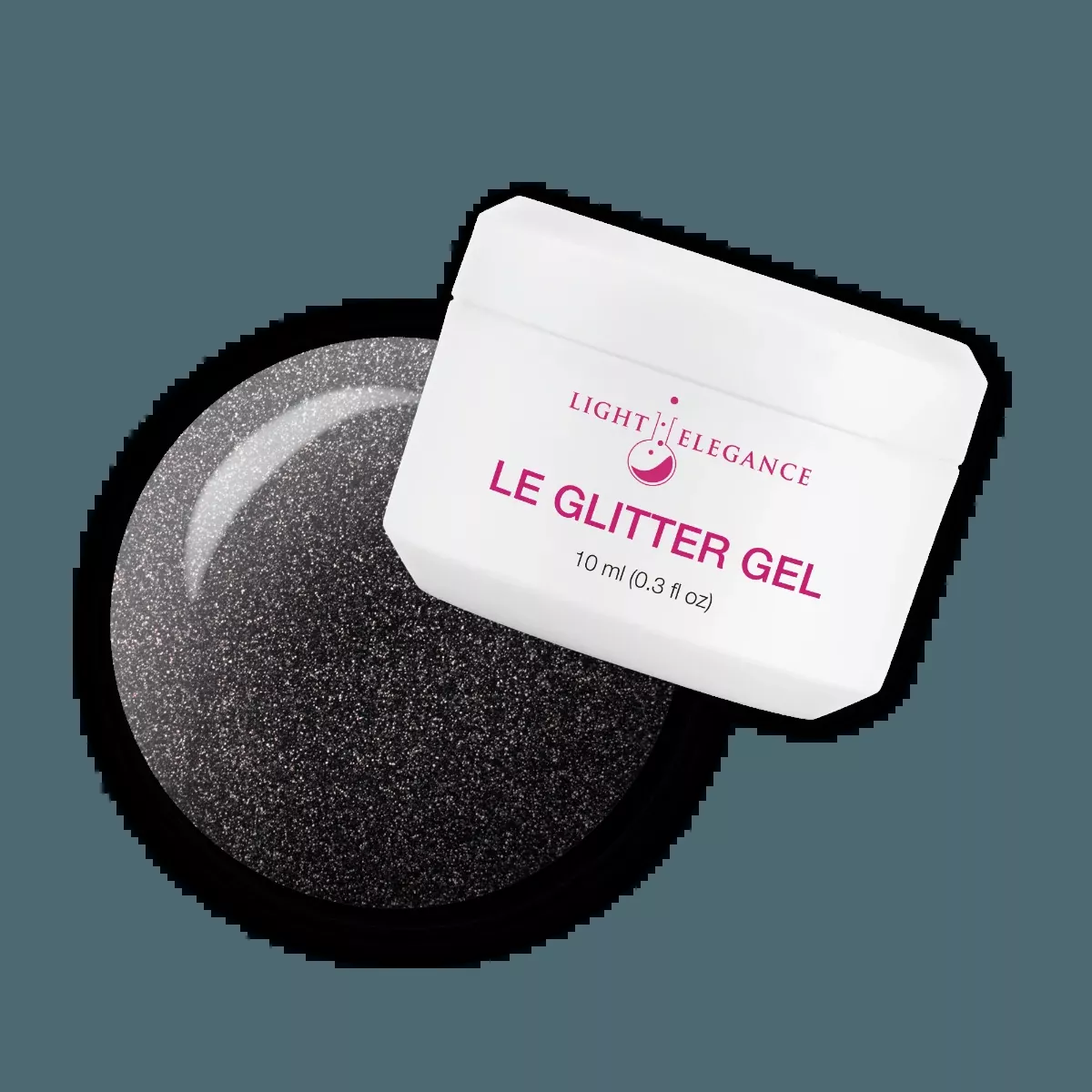 Light Elegance Glitter Gel - Tall, Dark, and Handsome