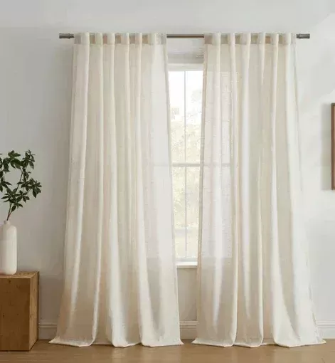 Light Filtering Curtains, 2-piece