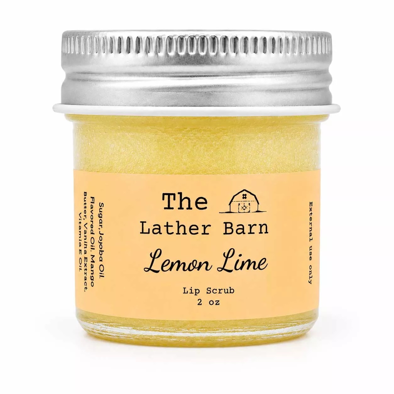 Lip Sugar Scrub | Lemon Lime | The Lather Barn