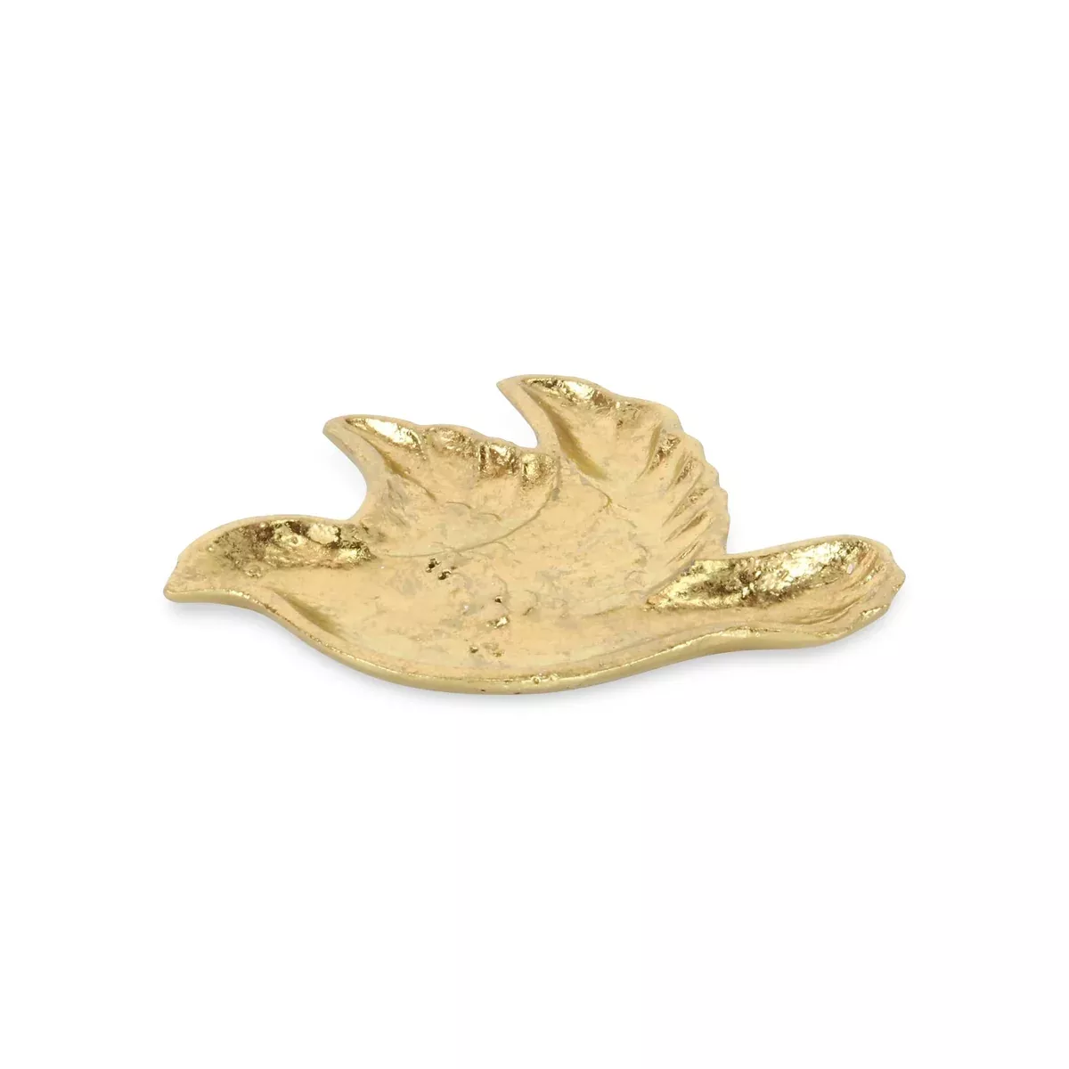 Lirondelle Gold Cast Iron Dove Décor Dish