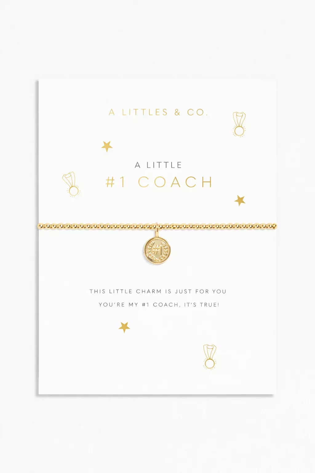 A Little #1 Coach Bracelet