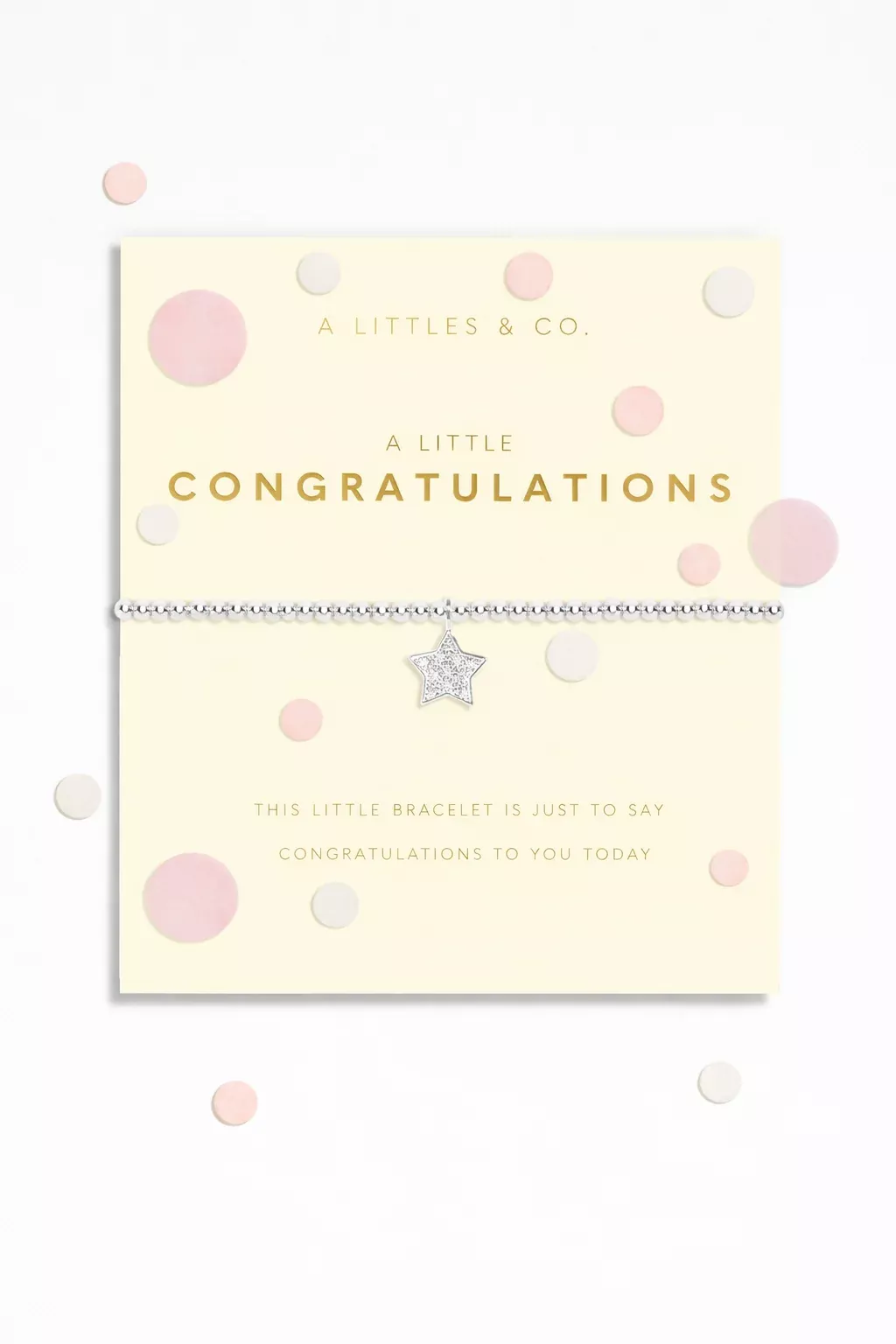 A Little Congratulations Bracelet
