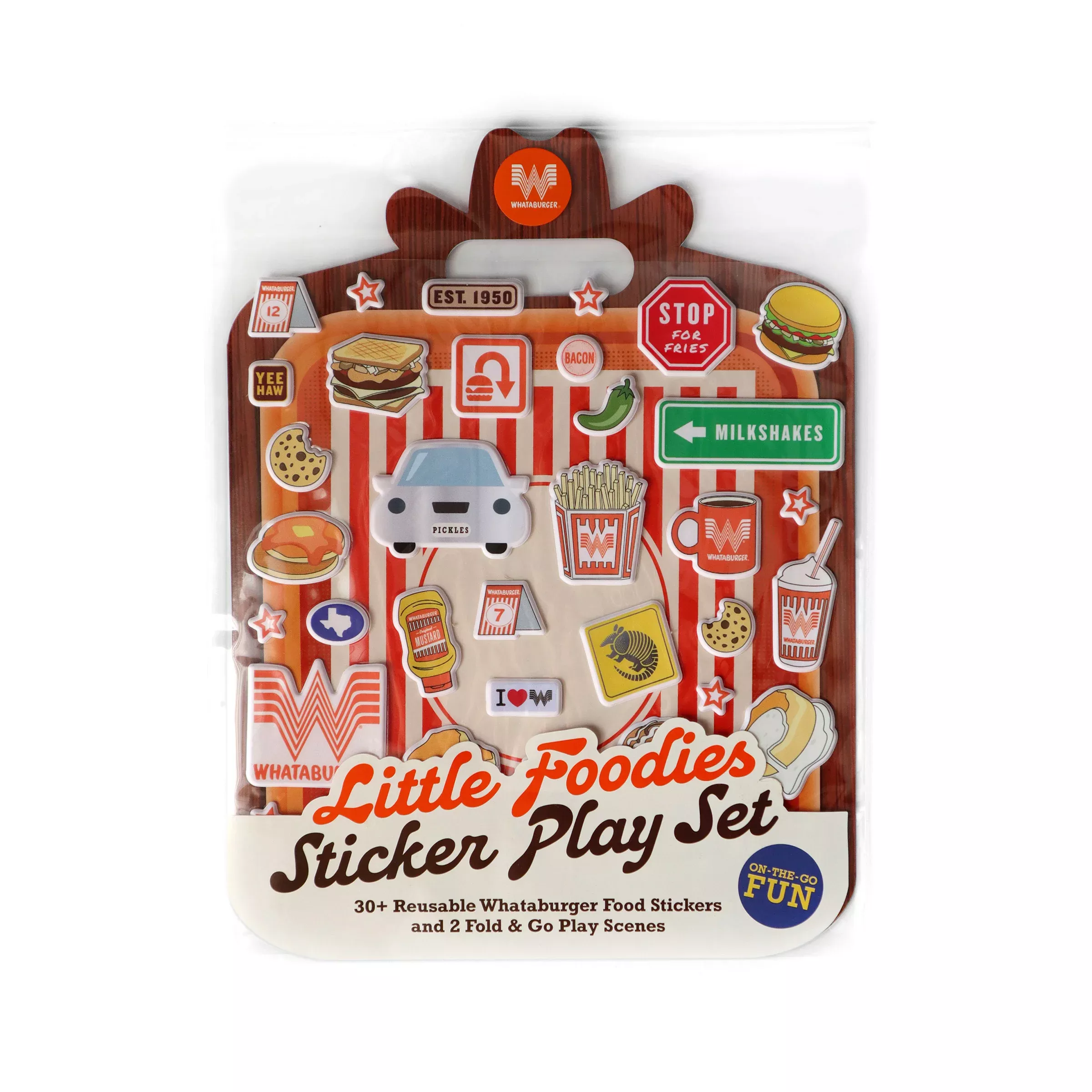 Little Foodies Reusable Sticker Play Set