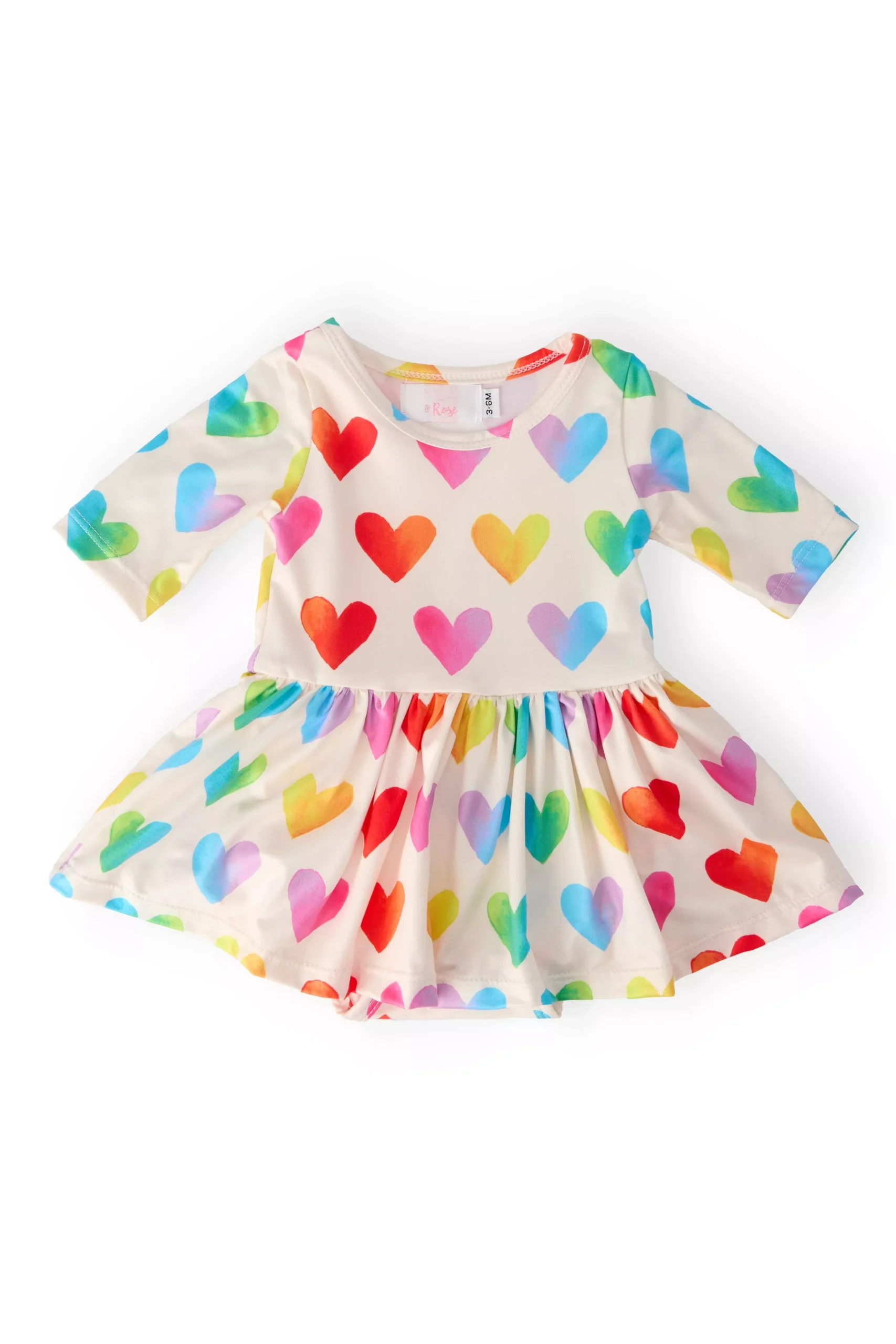 Lotta Love 3 /4 Sleeve Twirl Bodysuit