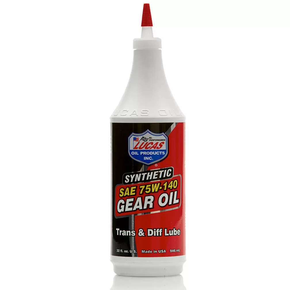 Lucas Oil Synthetic Sae 75w-140 Trans & Diff Lube 1 Quart
