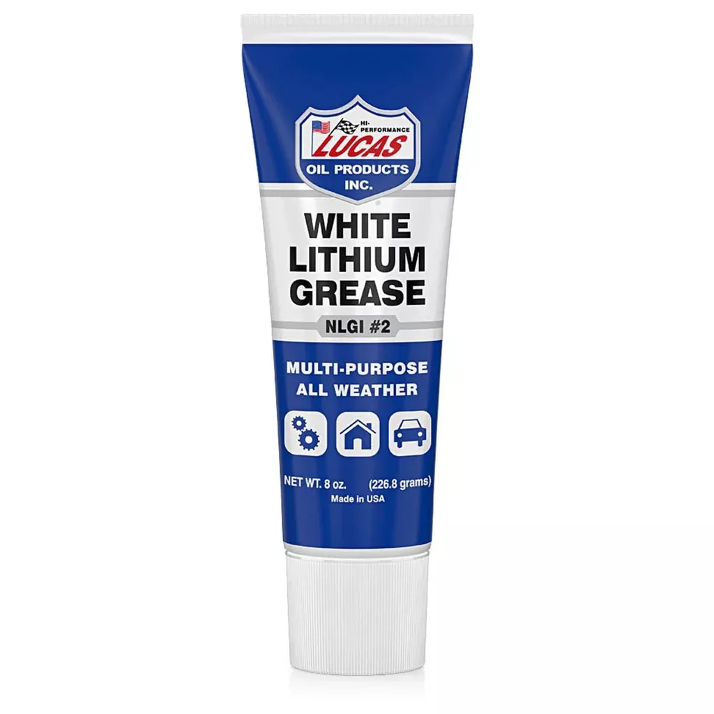 Lucas Oil White Lithium Grease - 8 Oz Tube