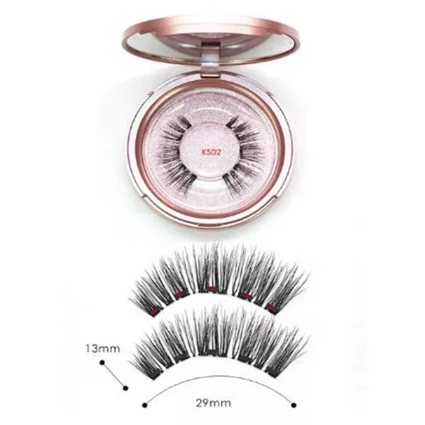 Magnetic lash kit with five pairs