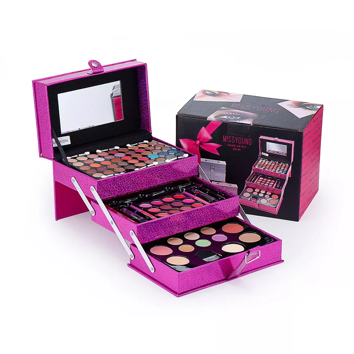 Makeup Kit Eyeshadow Lipstick Gloss Blush Collection
