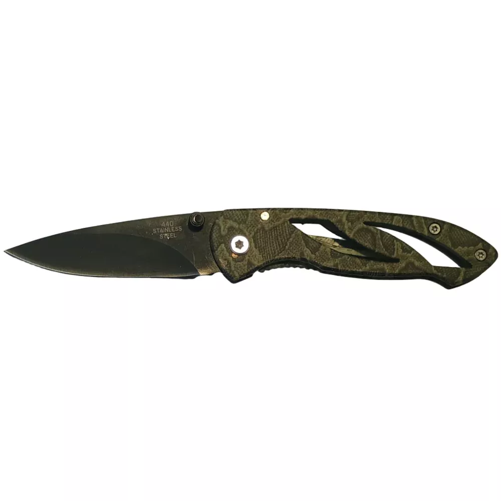 Marlin Stainless Steel Camo Pocket Knives