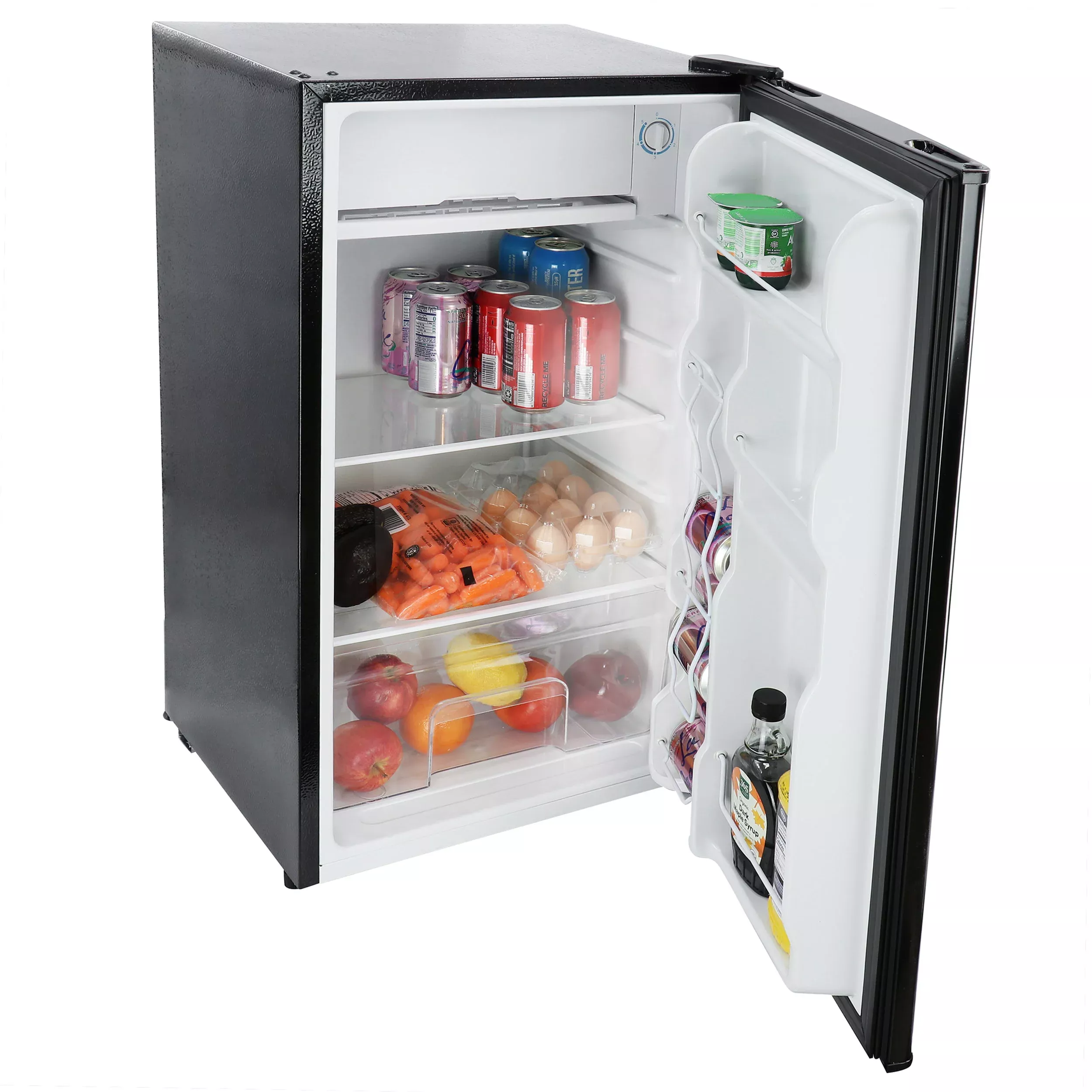 Megachef MegaChef 3.2 cu. ft. Compact Freestanding Mini Refrigerator in Black