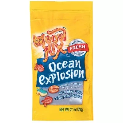 Meow Mix Treats Ocean Explosion