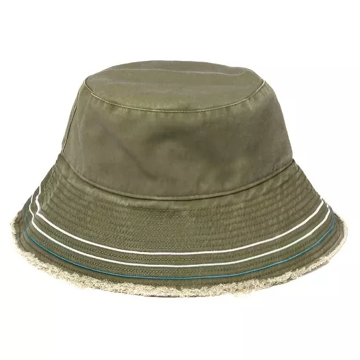 Mersea Cotton Fringe Bucket Hat