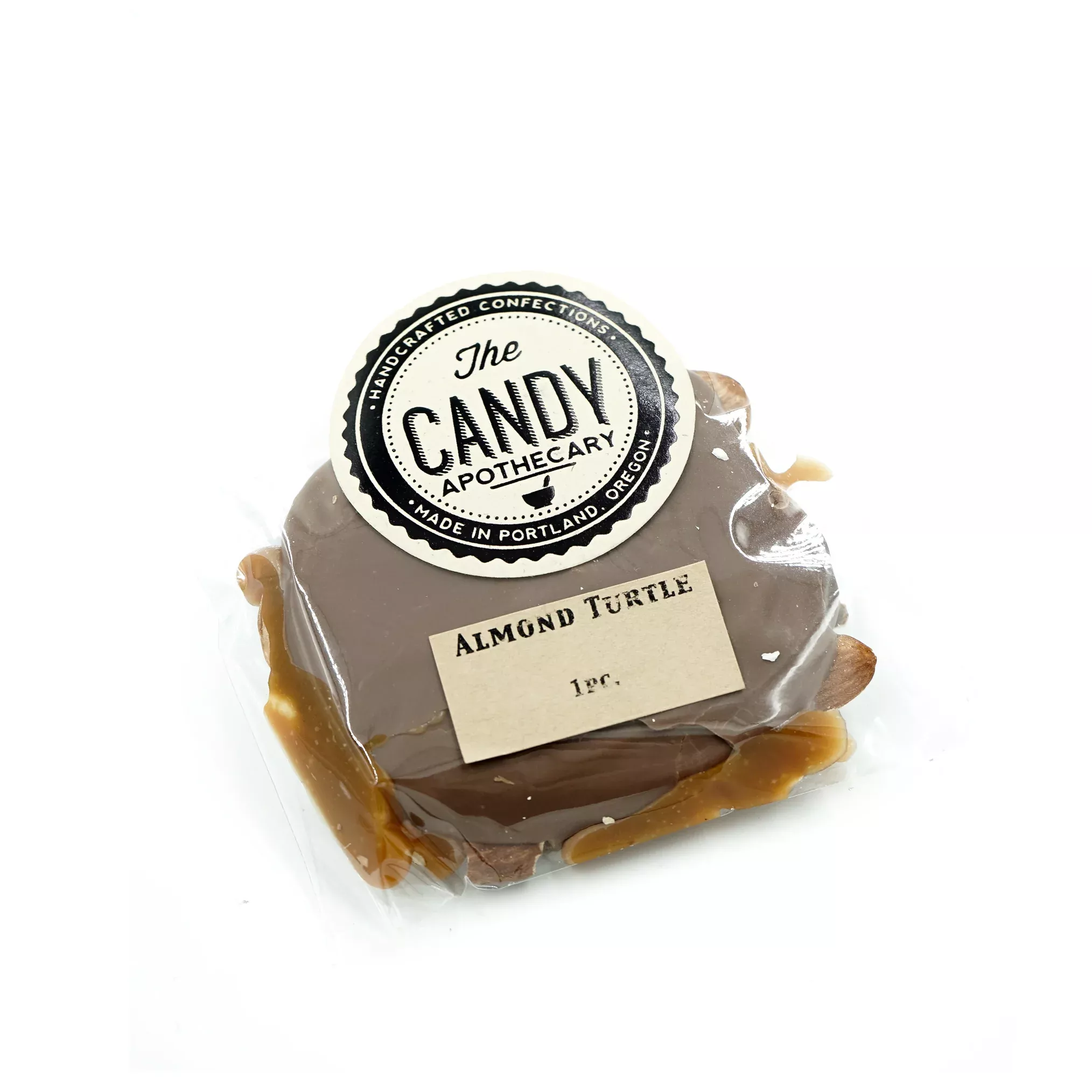 Milk Chocolate Almond Turtle Singleby The Candy Apothecary