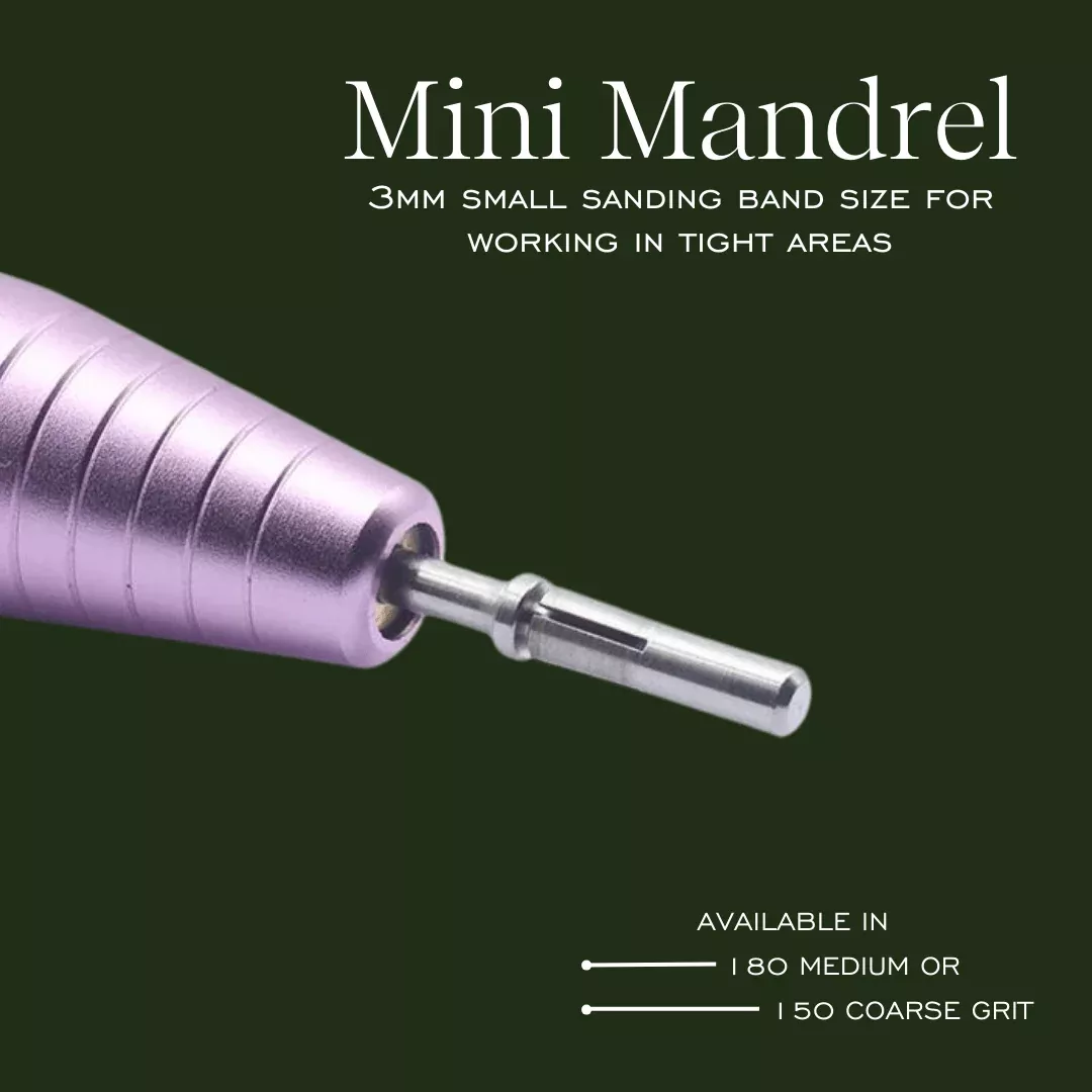 Mini Mandrel Bit & Mini Sanding Bands