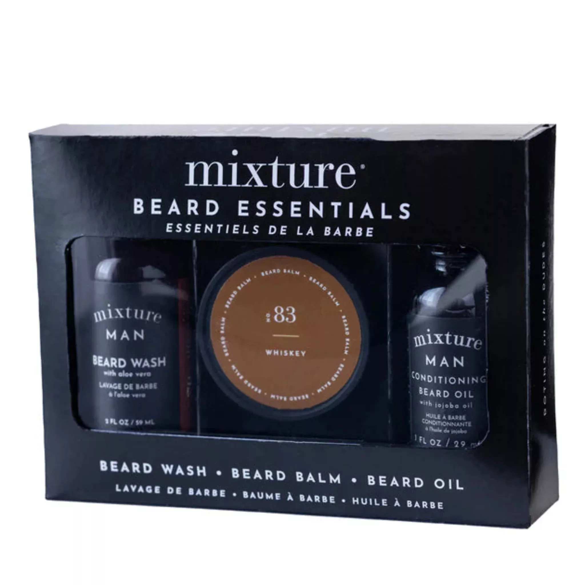 Mixture Man Beard Essentials Gift Set