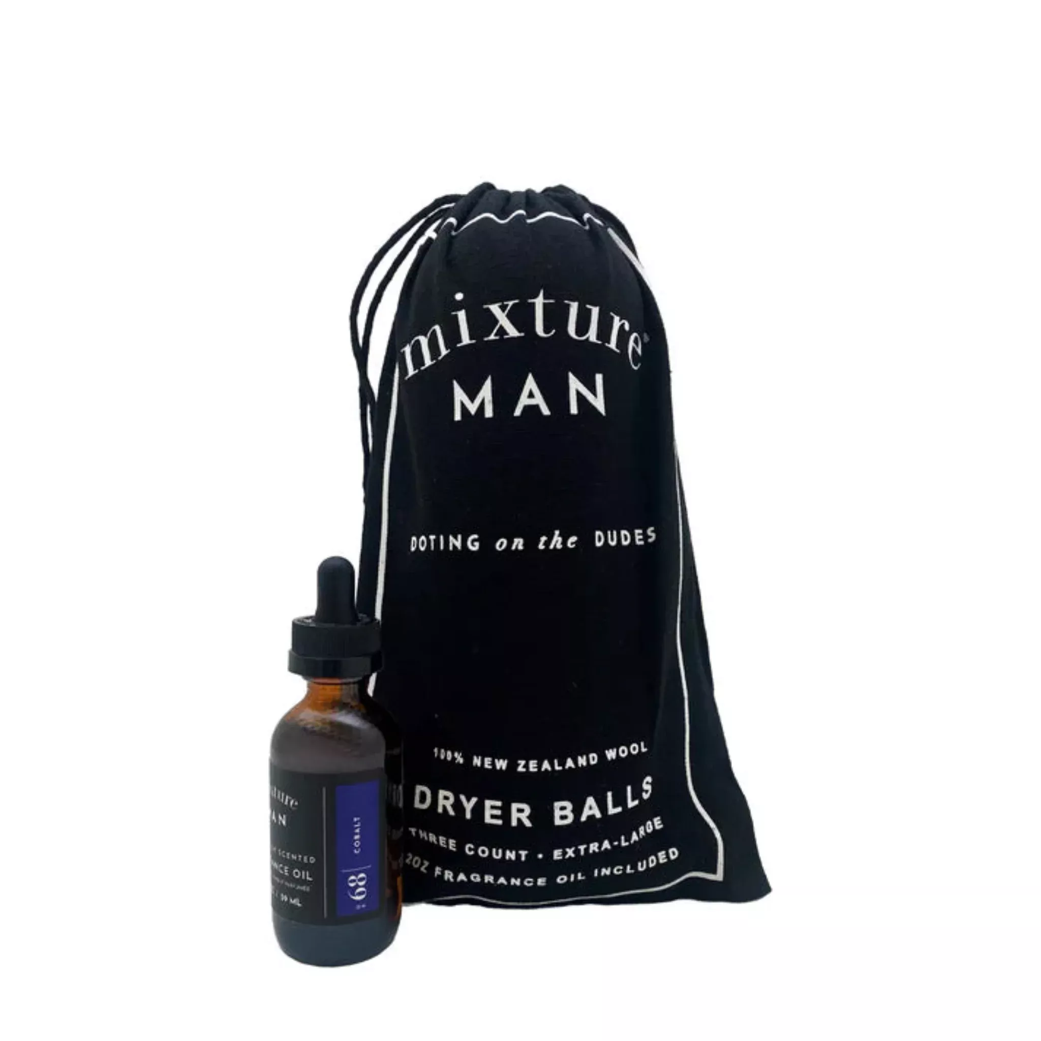 Mixture No 68 Cobalt Oil & Wool Dryer Ball Set