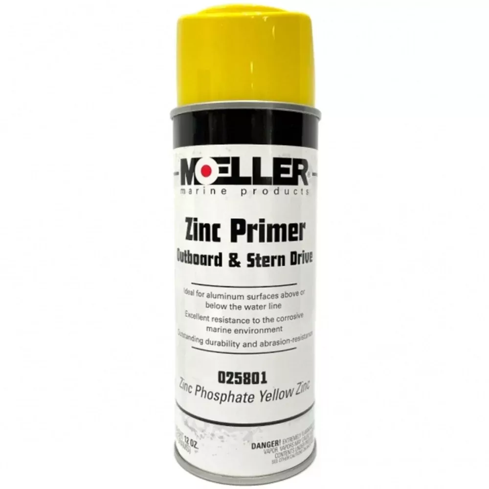 Moeller Outboard & Stern Zinc Primer - 15 oz.