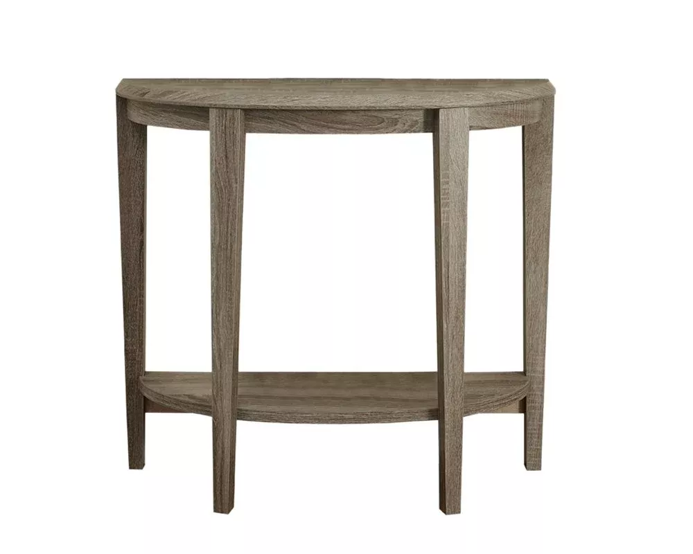 Monarch Specialties Accent Table 36" L - Dark Taupe Hall Console