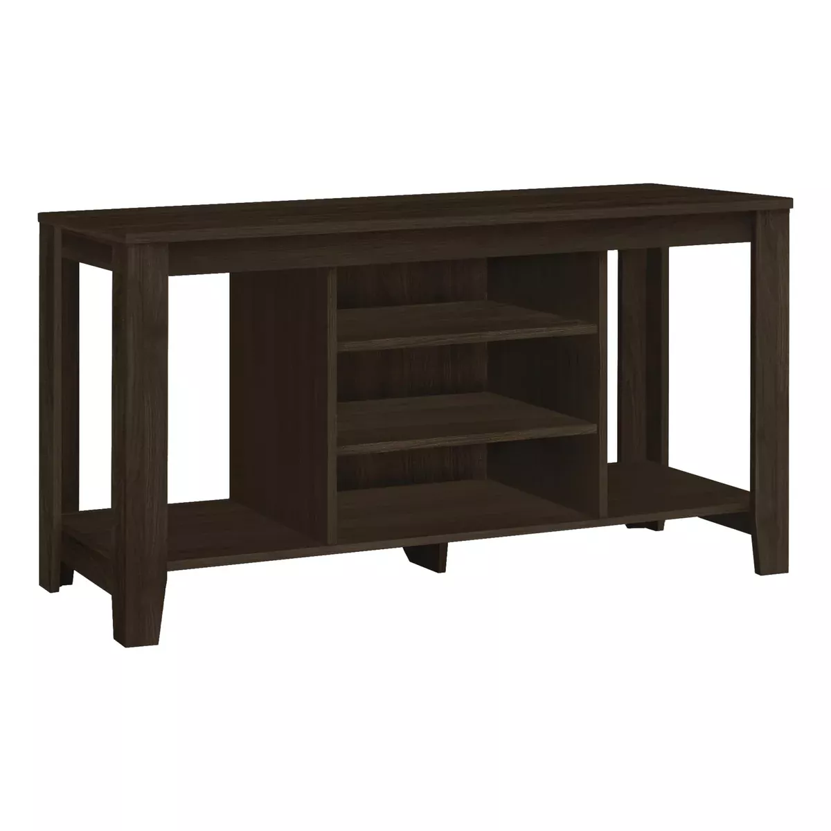 Monarch Specialties Cappuccino TV Console, 48-Inch