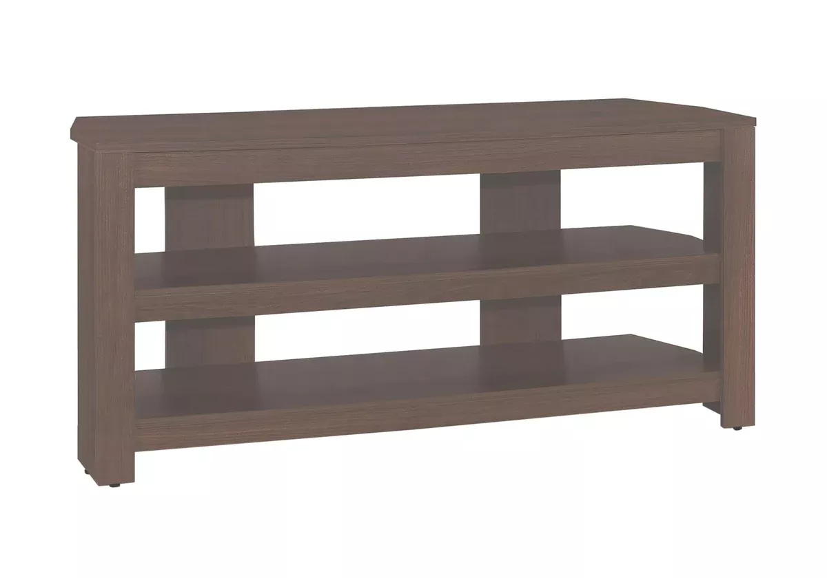 Monarch Specialties STAND-42 L/CHERRY CORNER Tv Stand