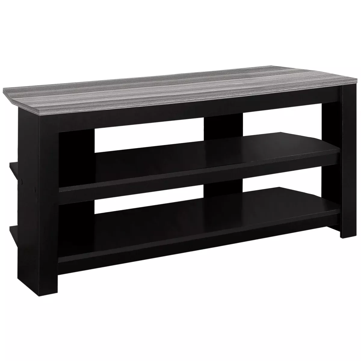 Monarch Specialties TV STAND, Black
