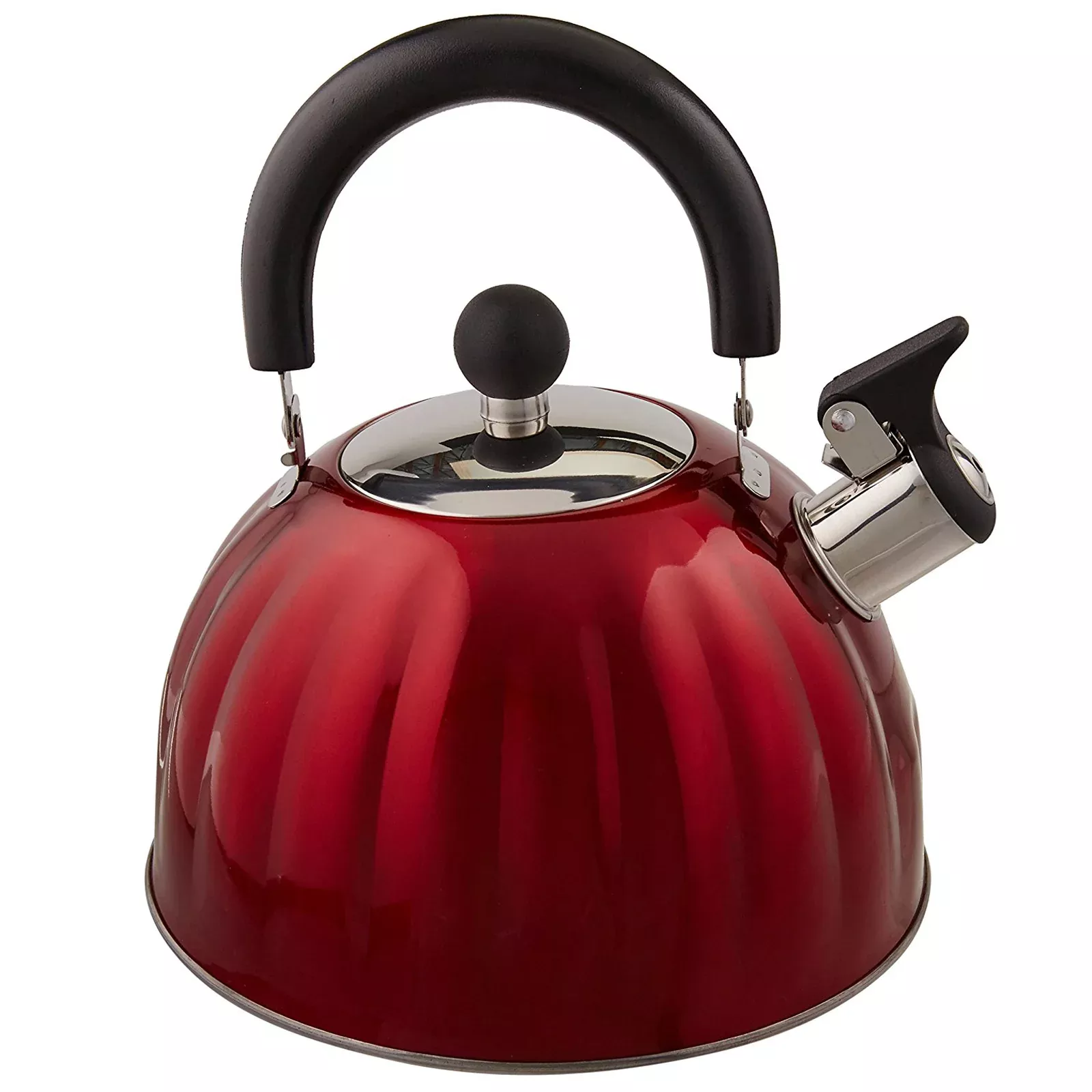 Mr Coffee Mr. Coffee Twining 2.1 Quart Pumpkin Tea Kettle in Red