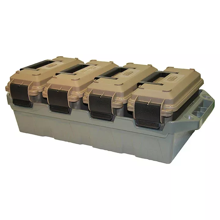 MTM AC4C 4-Can Ammo Crate Dark Earth/Forest Green