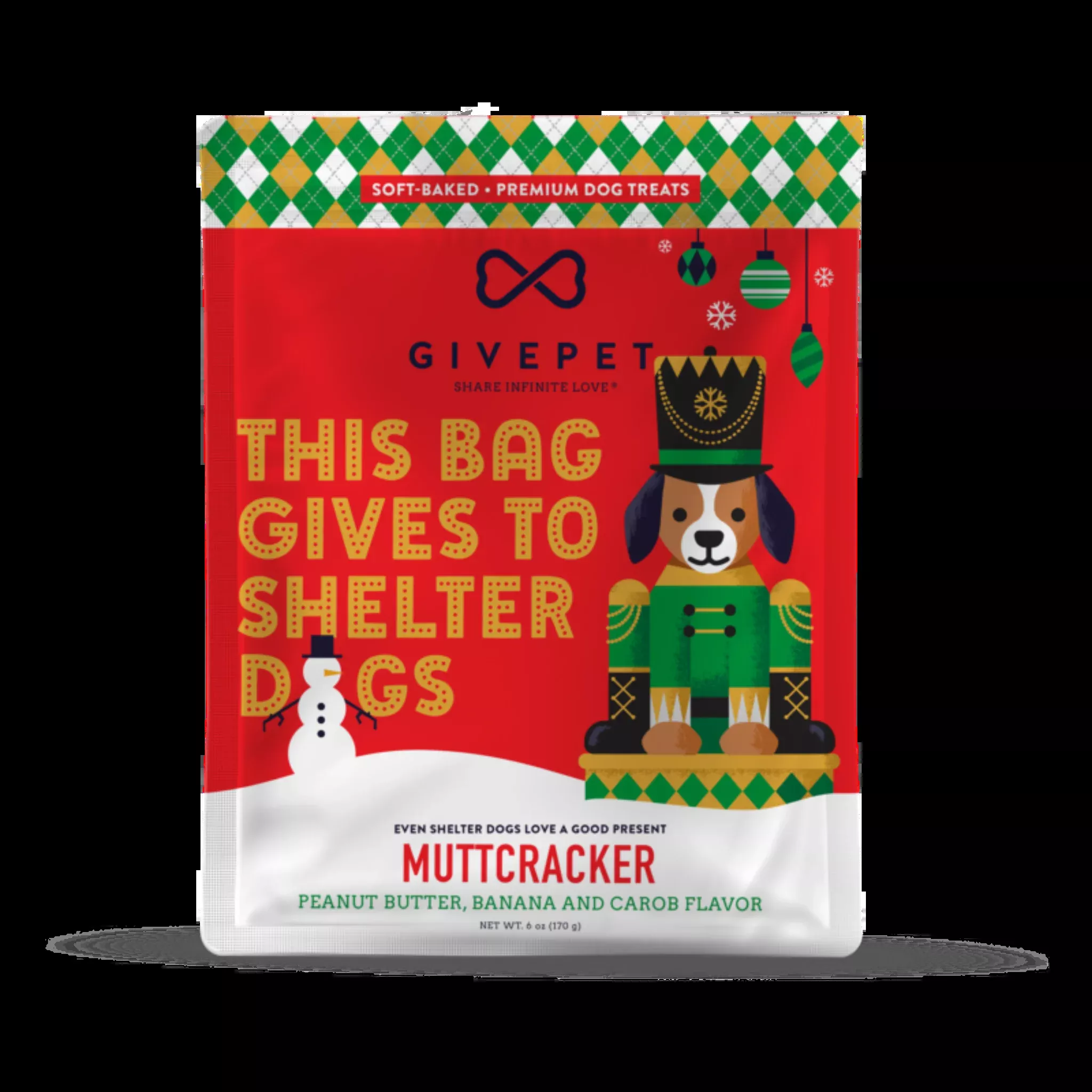 Muttcracker Soft Baked Treats 6oz