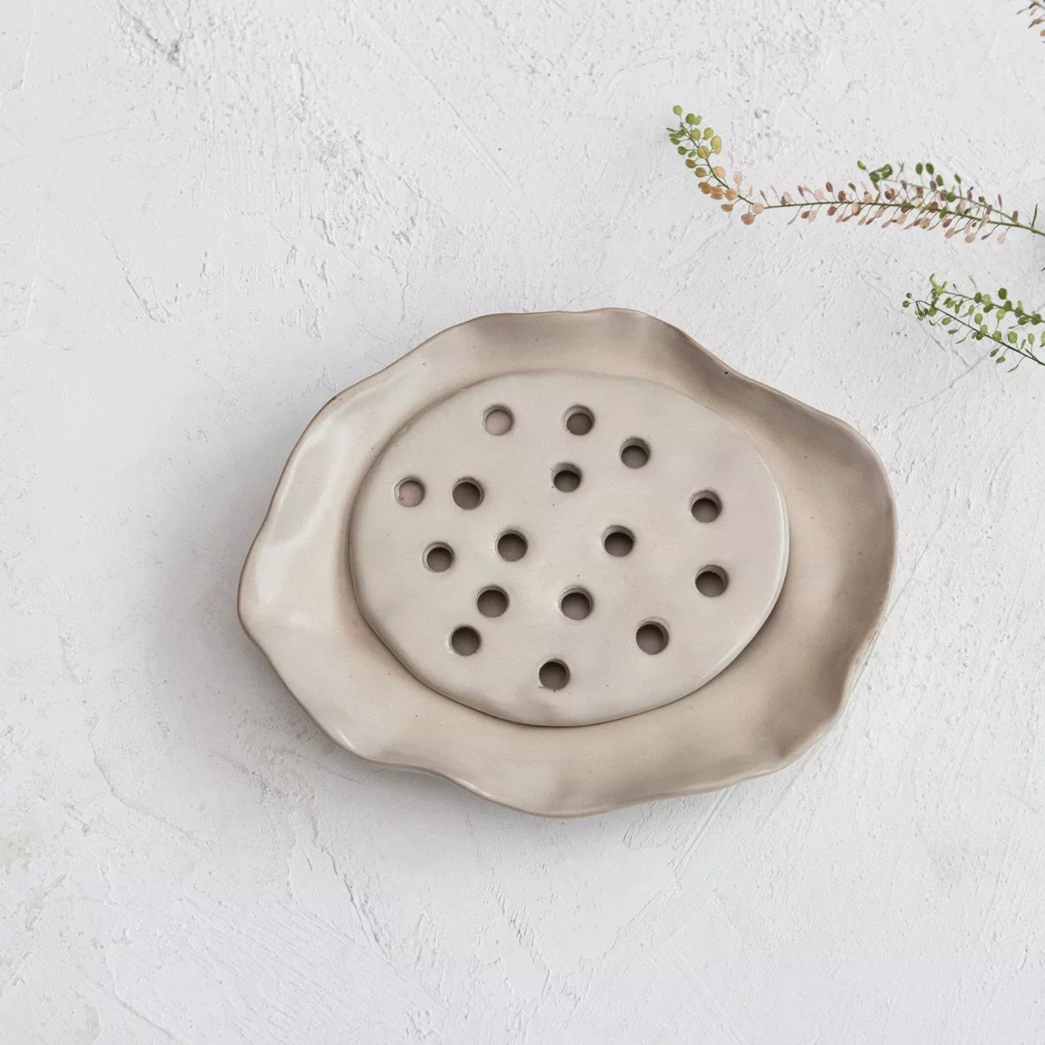 Natural Formed Soap Dish