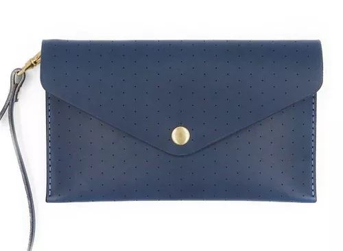 Navy Clutch Wallet by Woolly