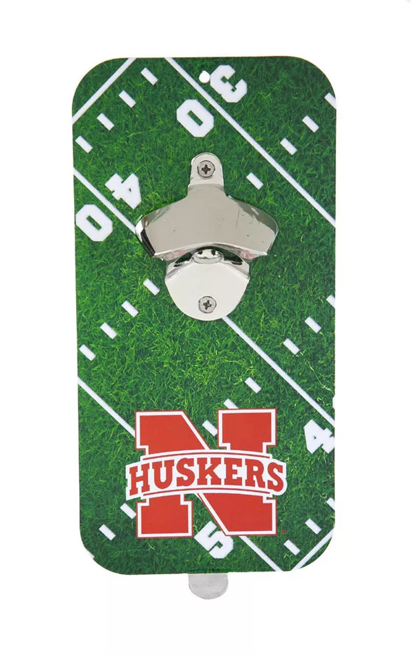 Nebraska Cornhuskers Bottle Opener Magnetic Clink N Drink CO - EVERGREEN