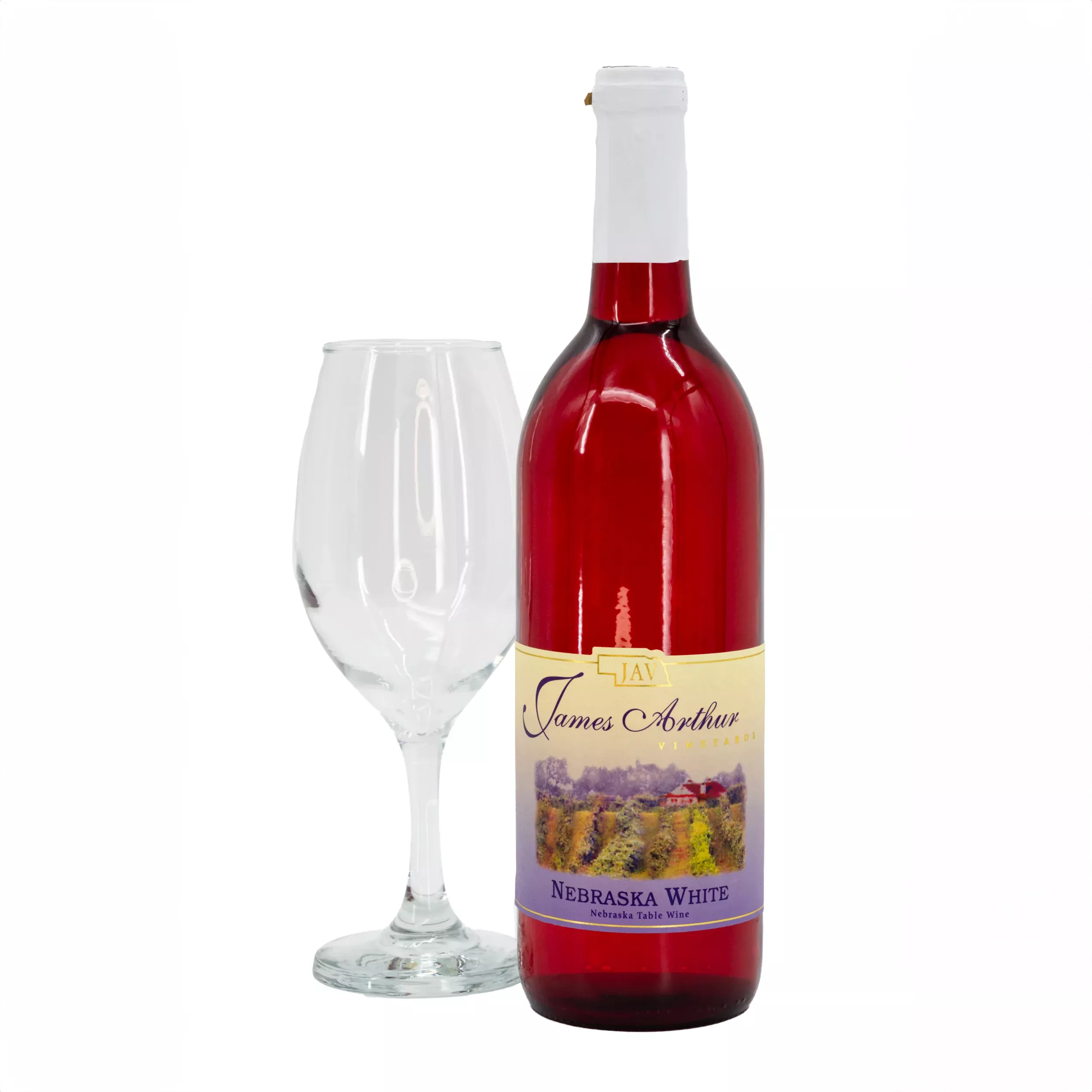 Nebraska White Table Wine | James Arthur Vineyard