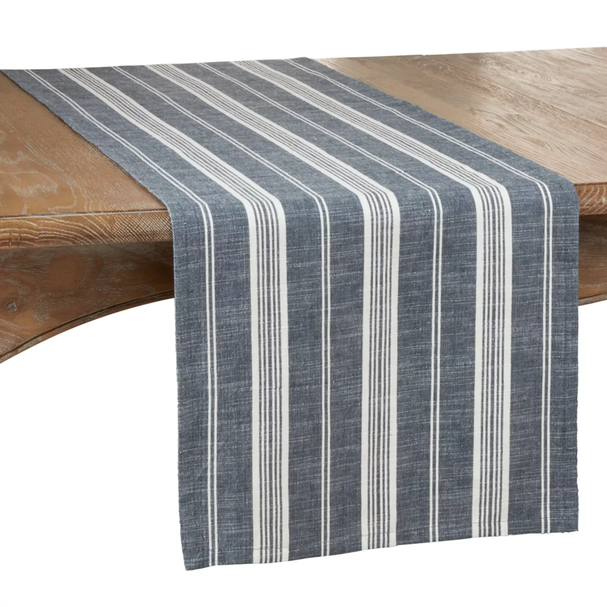 Neutral Striped Table Runner