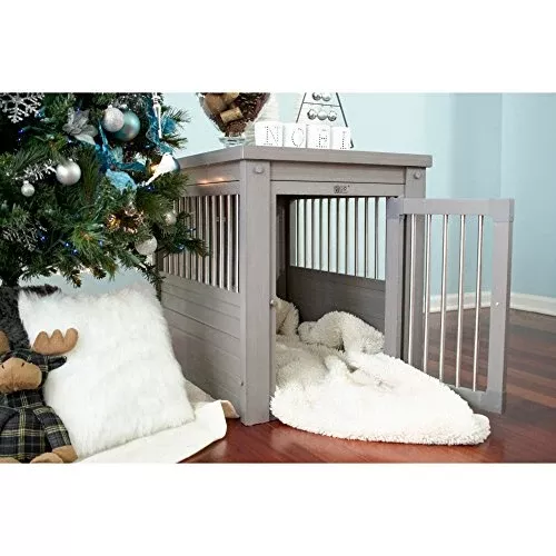 New Age PetInnPlace Dog Crate - Grey Small