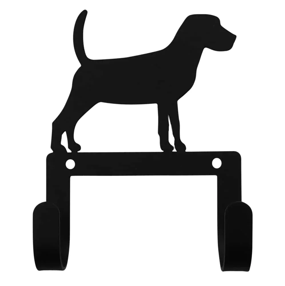 NEW - Beagle - Leash and Collar Wall Hook