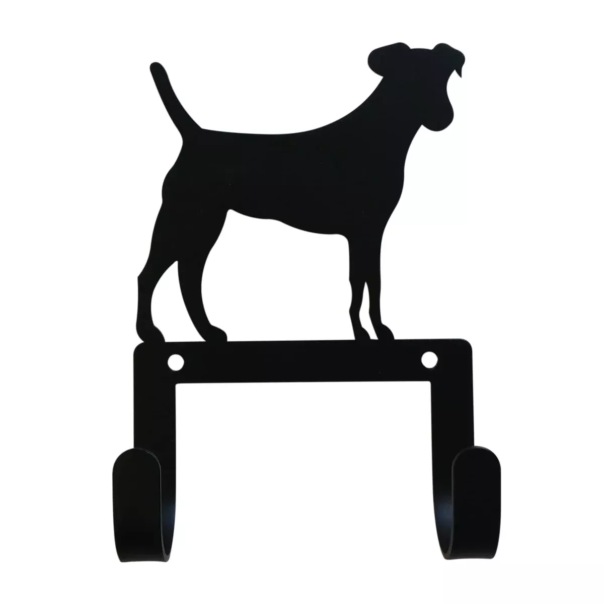 NEW - Jack Russell - Leash and Collar Wall Hook