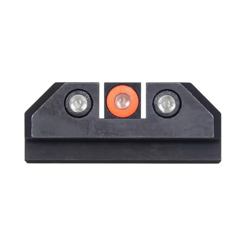 Night Fision Tritium Sights For Cz-usa P-07/p-09 - Orange Tritium Front Ring / Tritium Black Ring Re