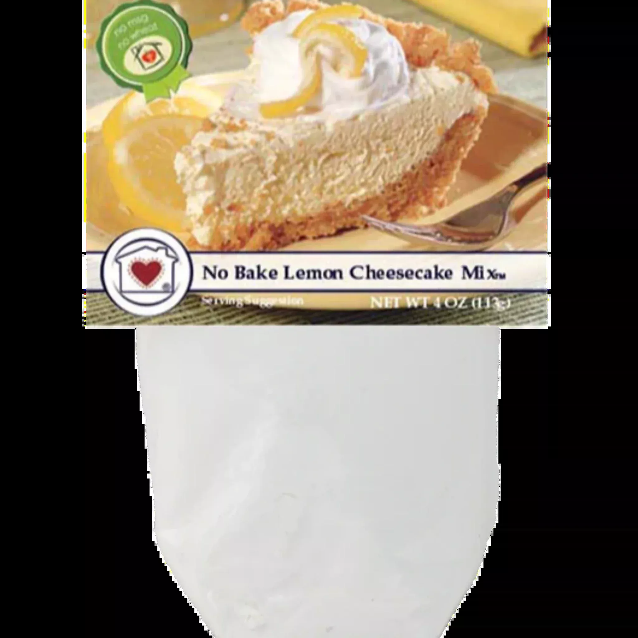 No Bake Lemon Cheesecake Mix